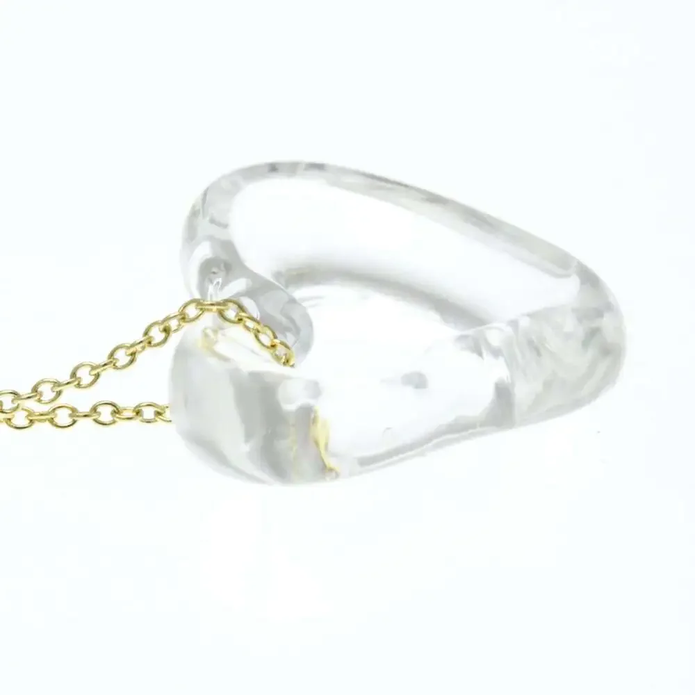 TIFFANY 18k Gold Heart Necklace